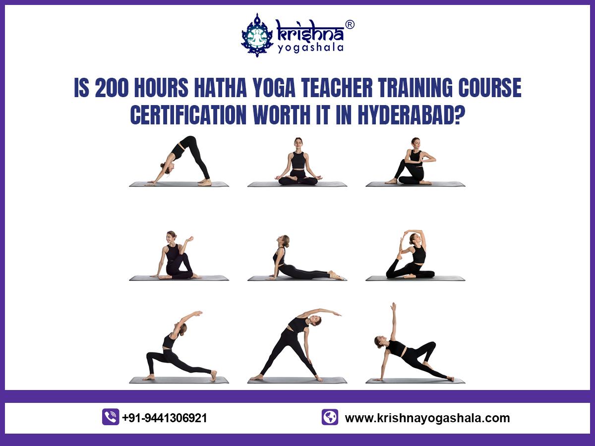 Is RYT 200 hours yoga teacher training certification worth it in Hyderabad?