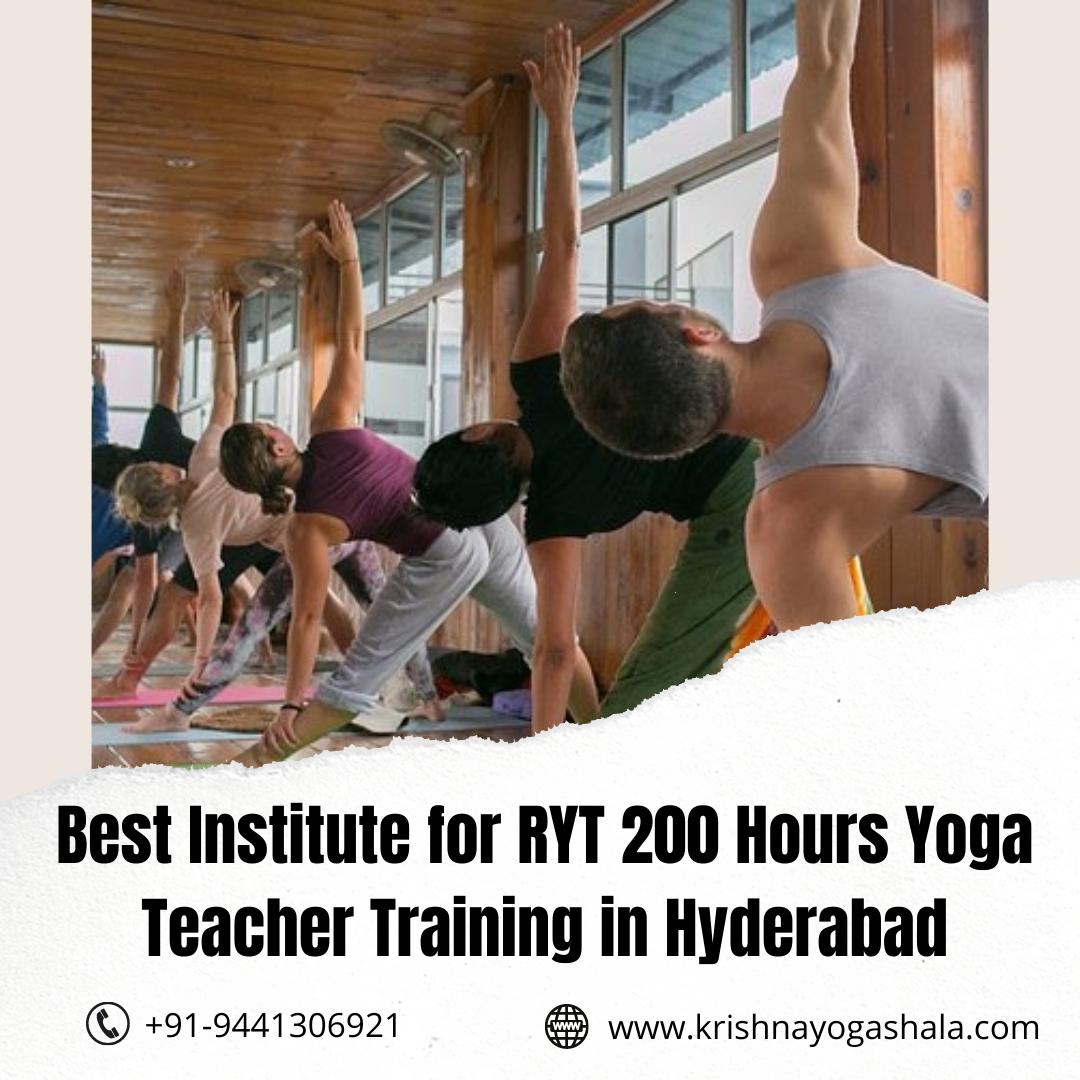 Institute For RYT 200 Hours Yoga Teacher Training Hyderabad
